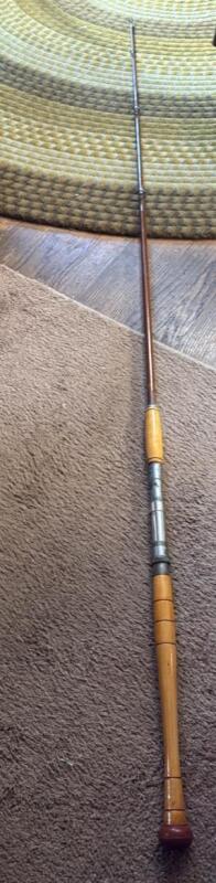 Montague holloglass boat rod