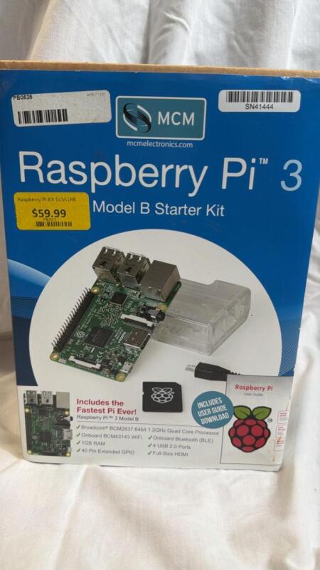 Raspberry pi three model B starter kit