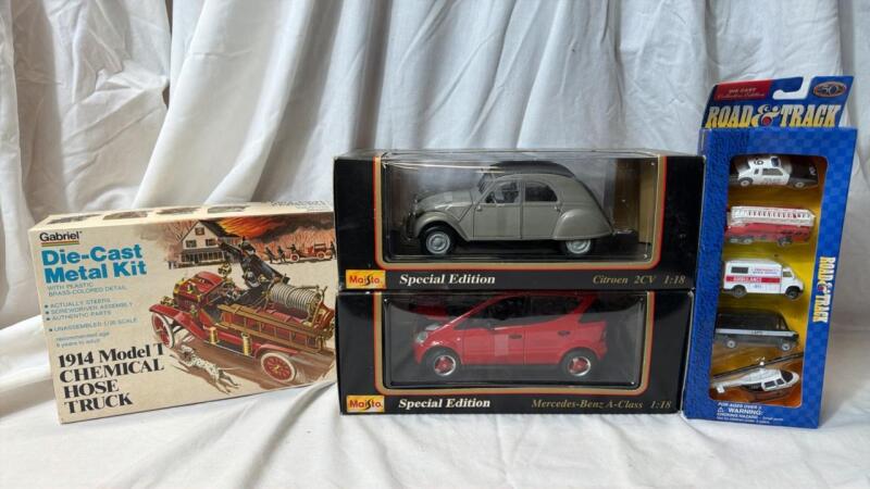 Diecast cars and kit
