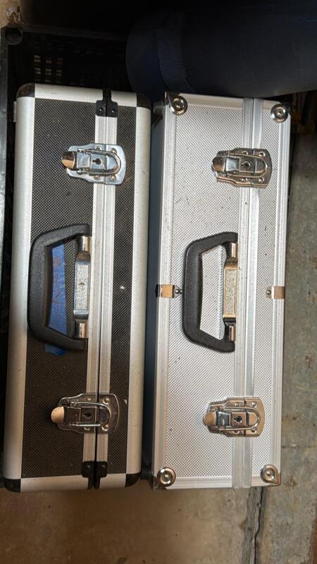 (2) hardshell cases