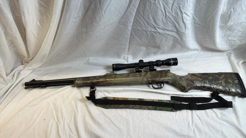 .50 caliber muzzleloader. With Tasco, scope