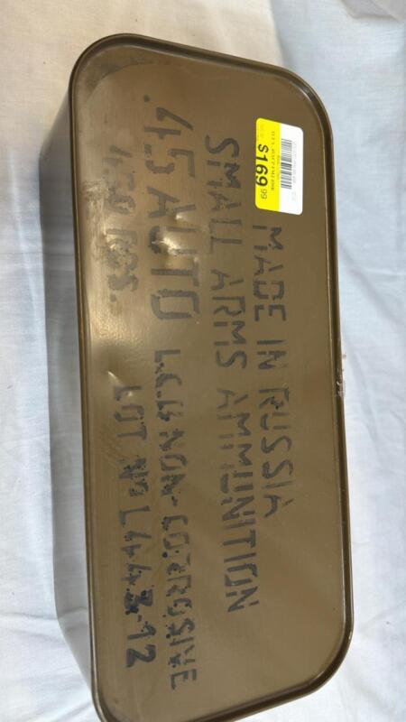 .45 Auto small arms ammo 450 rounds