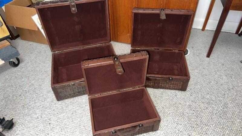 Decorative Storage Trunks (3)