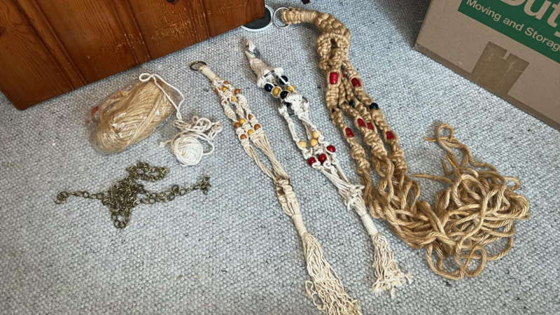 Macrame Plant Hangers & Cord/Chain