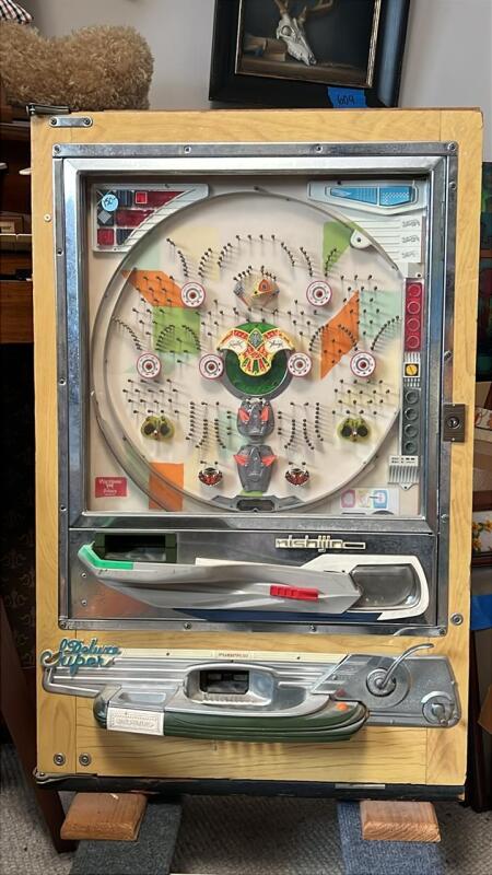 Vintage 1970s Nishijin Super Deluxe Pachinko Machine
