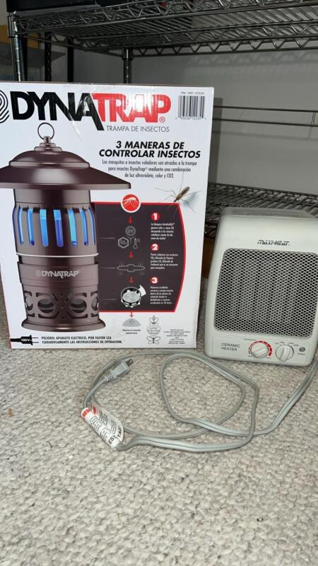 Dynatrap Outdoor Insect Trap & Maxi-Heat Ceramic Heater