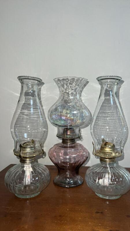 Hurricane Lamps (3)