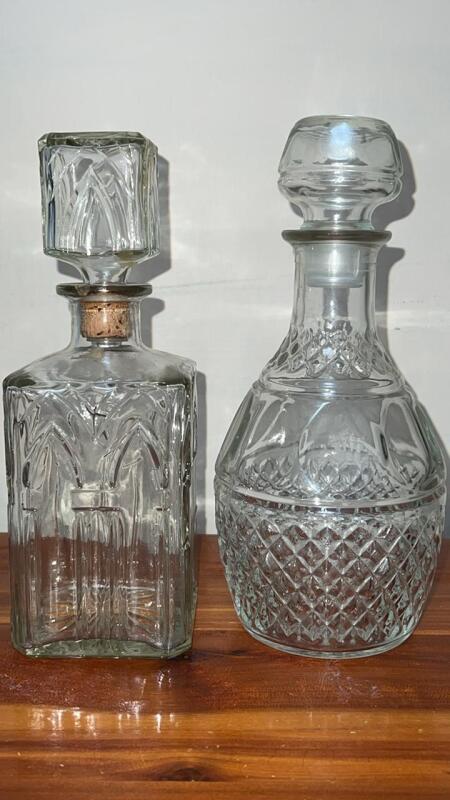 Glass Decanters (2)