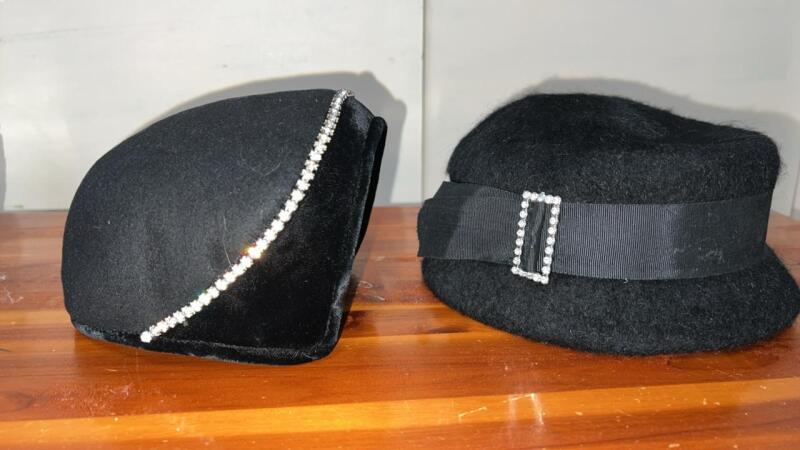 Vintage Pillbox Hats (2)