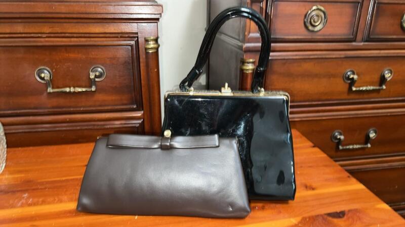 Vintage Harry Levine Clutch & Dover Top-Handle Handbag