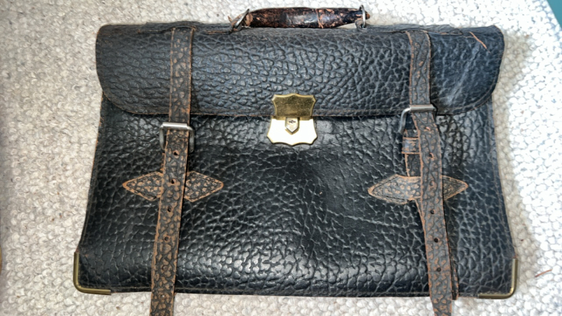 Vintage Leather Briefcase