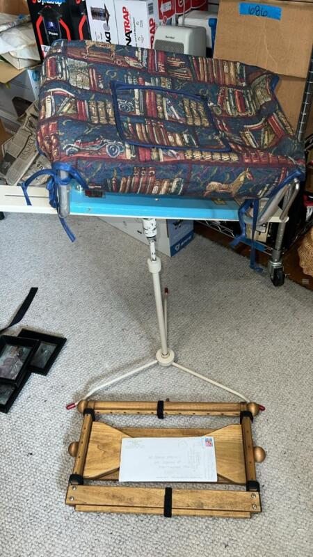 Portable Needlework Stand & Wooden Needlework Frame