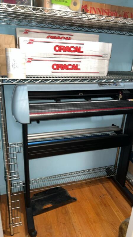 USCutter SC2 Series Vinyl Cutter & Oracal Paper