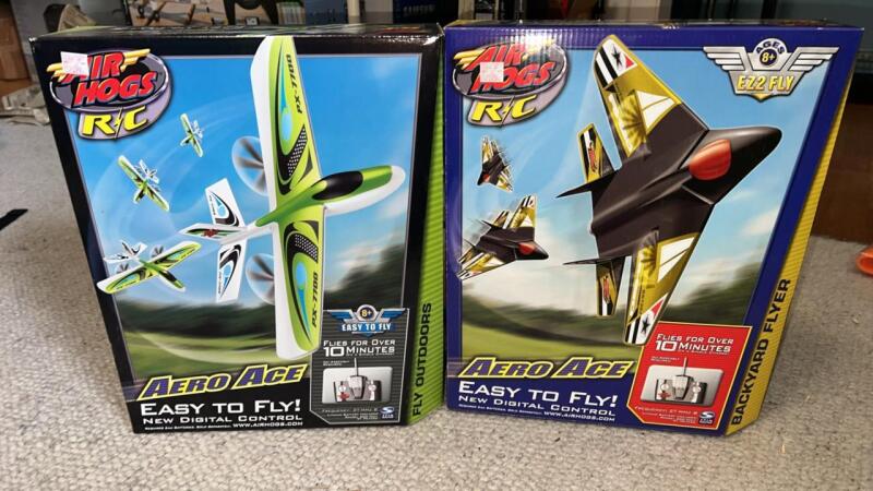 Air Hogs Aero Ace RC Airplane Sets (2)