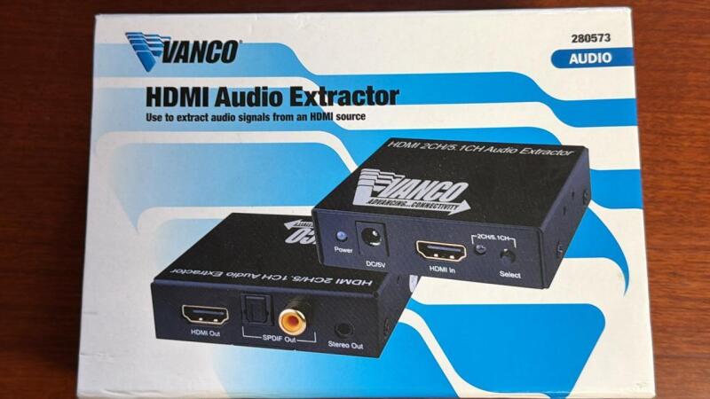 Vanco audio extractor