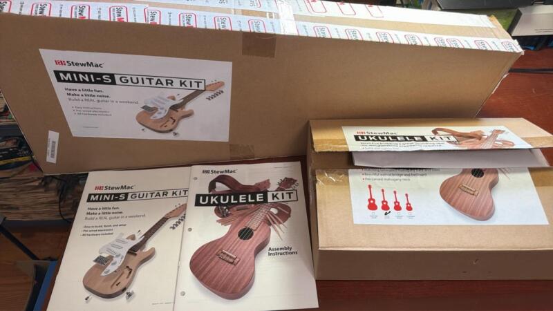 Mini S guitar kit and ukulele kit