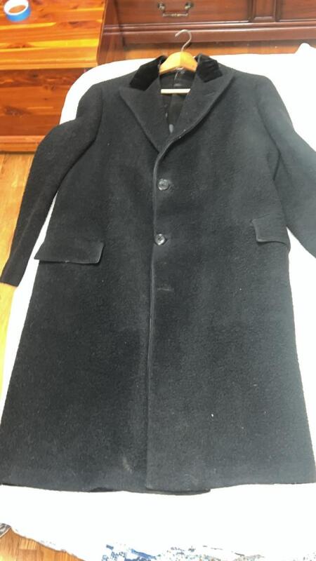 Vintage Men's Wool Topcoat