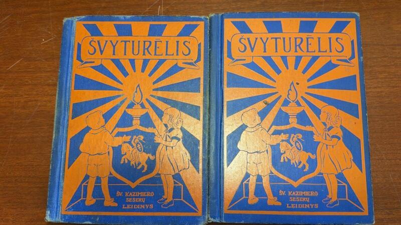 (2)Lithuanian, Svyturelis first edition books