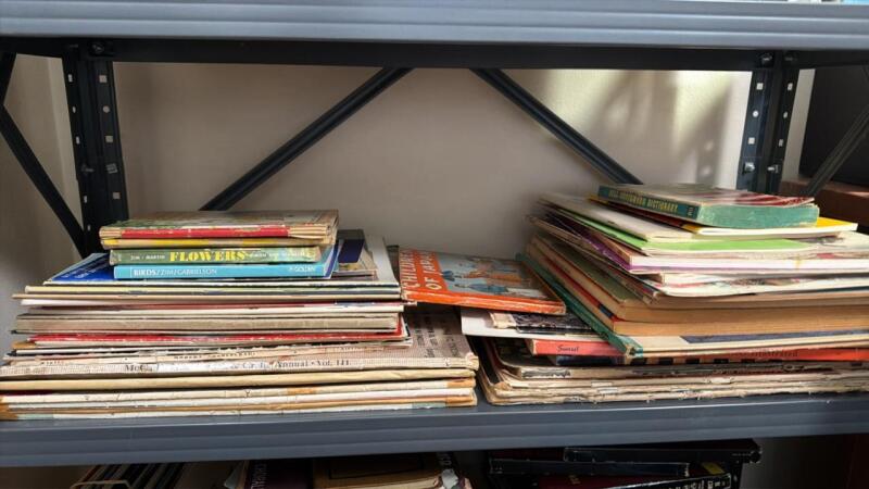 Crafting magazines, children&acirc;&euro;&trade;s books and others
