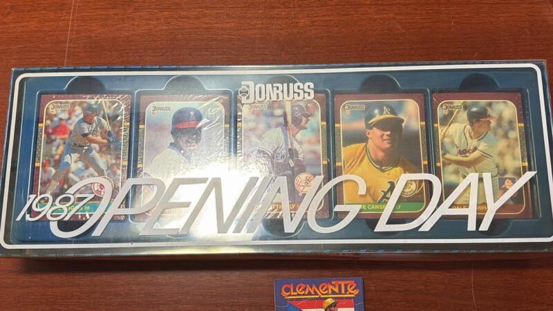 1987 opening day, Dan Rest baseball cards