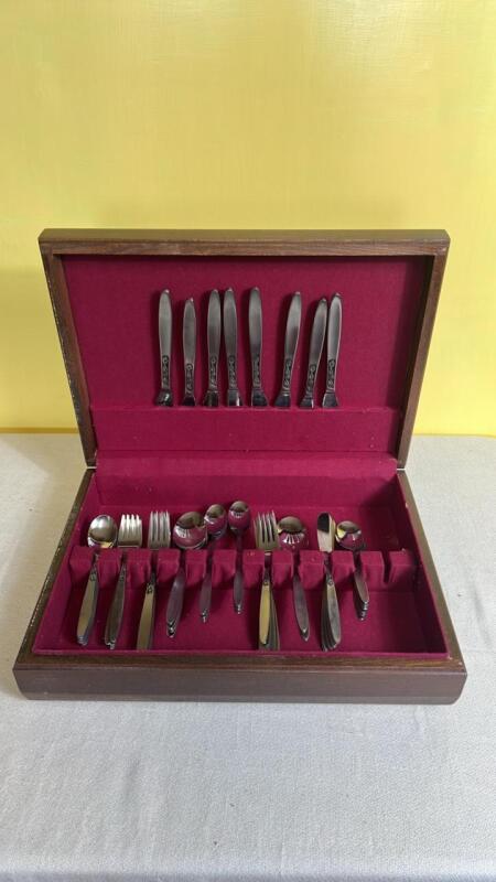 Amefa Stainless Flatware Set w/ Box