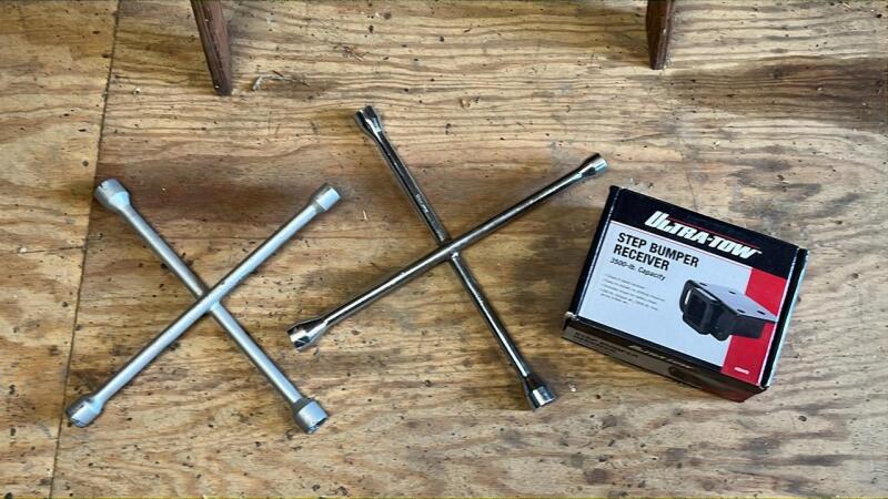 Lug Wrenches (2) & Step Bumper Receiver