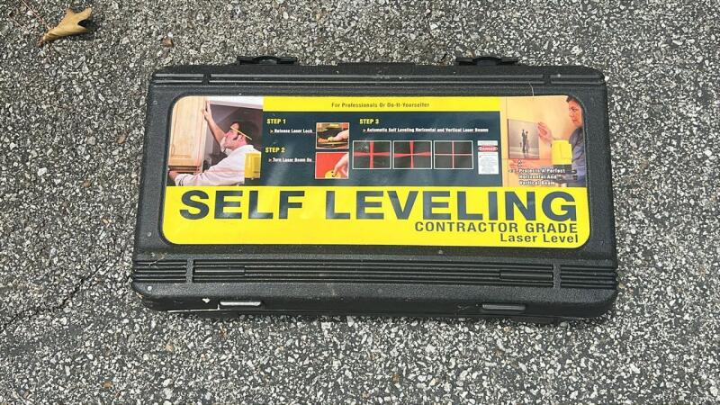 Contractor grade laser level kit