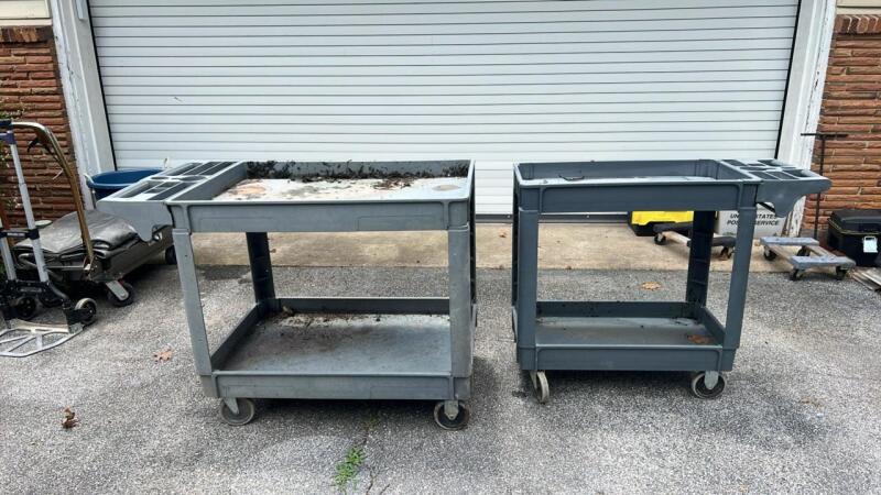 Rolling Shop Carts (2)