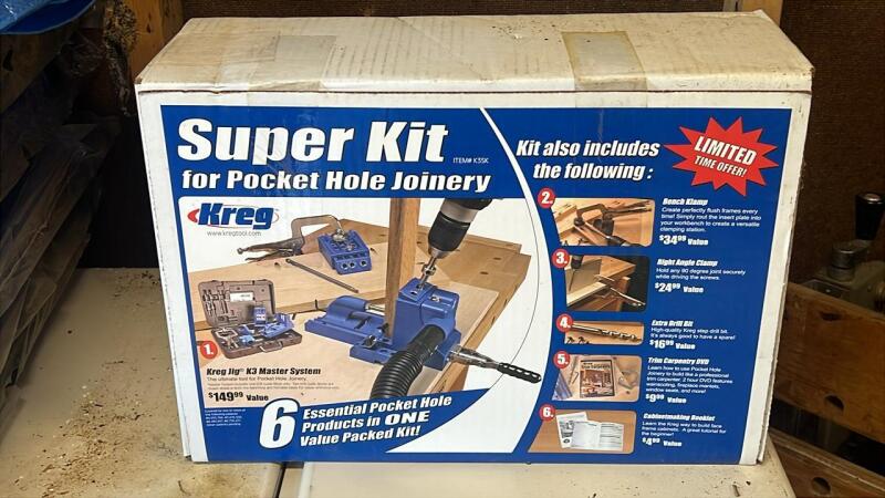 Super Kit for Pocket Hole Joinery