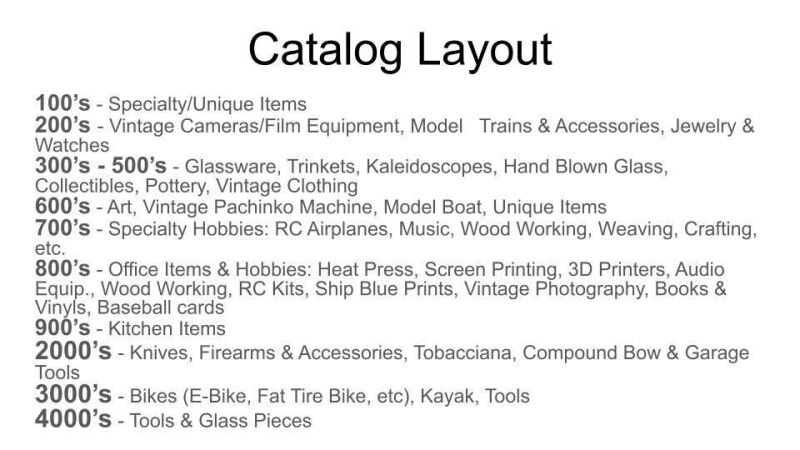 Catalog Layout