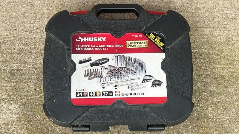 Husky 111-piece mechanics tool set