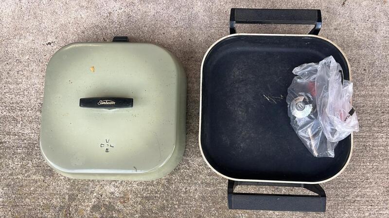 Vintage Sunbeam electric skillet