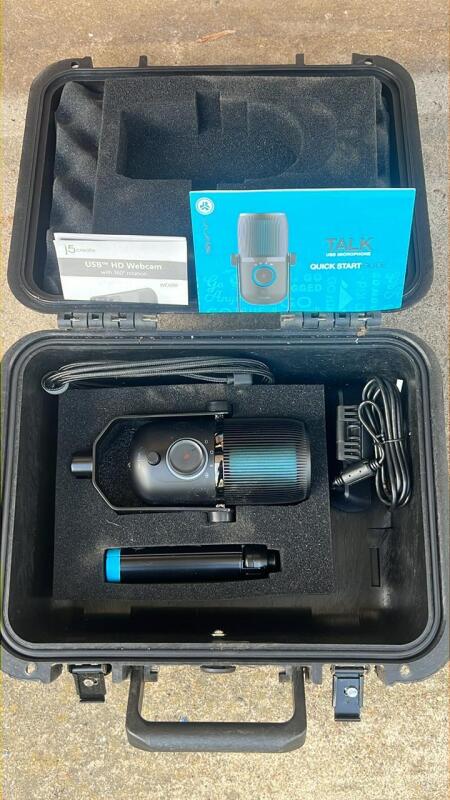 JLab USB Microphone & J5Create Webcam