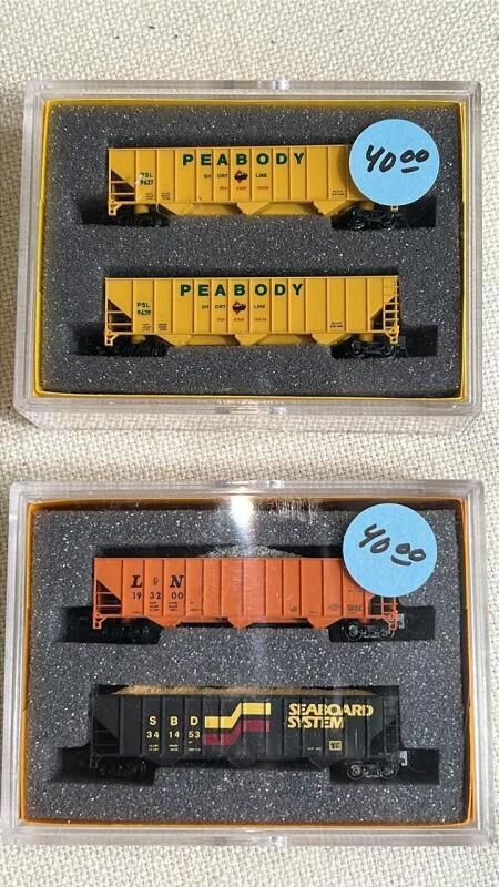 Pennzee Z Scale Hopper Cars