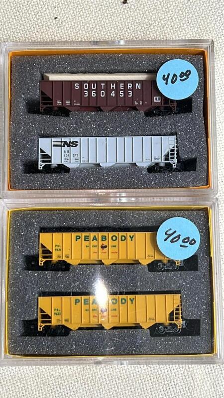 Pennzee Z Scale Hopper Cars