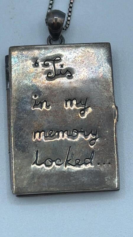 Sterling Locket and chain