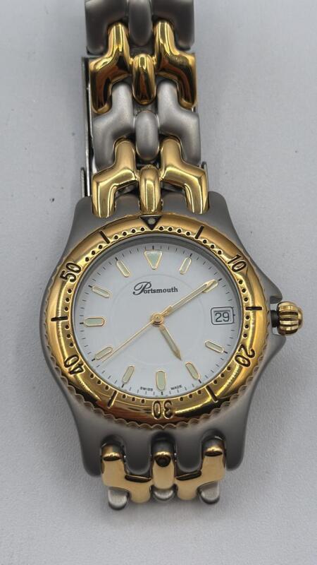 Portsmith wristwatch with TVA back