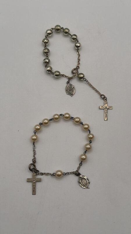 Bracelets with sterling charms