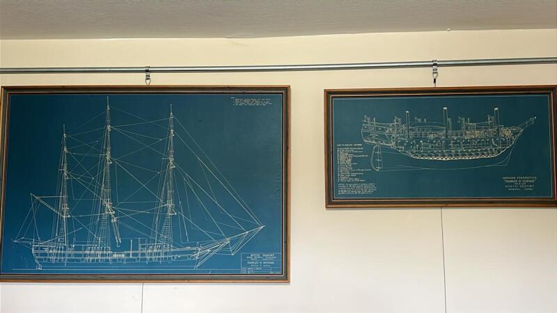 Ship Blueprints & The Binnacle vintage issue of a maritime-themed publications