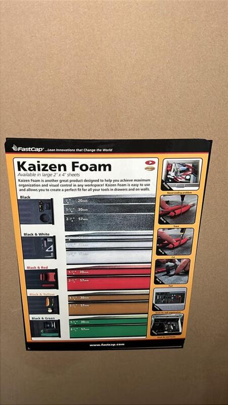 FastCap Kaizen Foam Black 30mm organizing sheets (2)